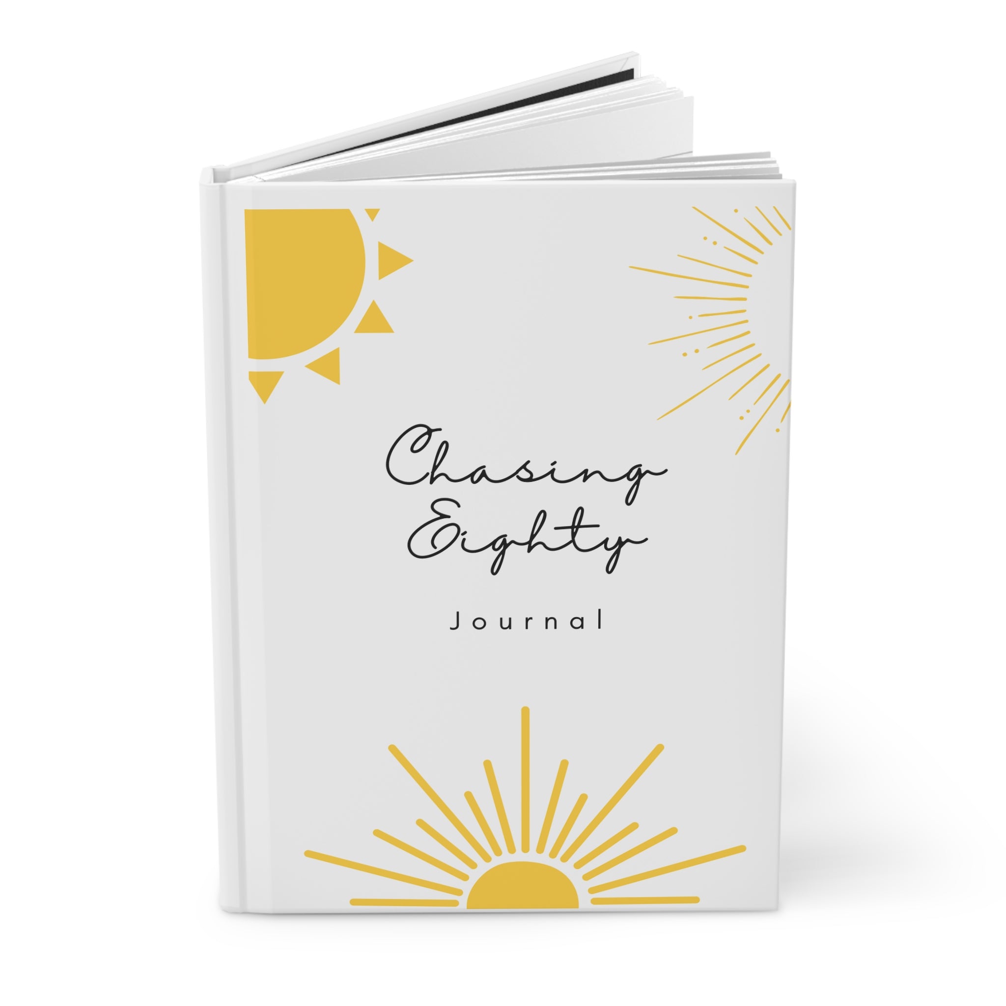 Chasing Eighty Journal — Hardcover Notebook