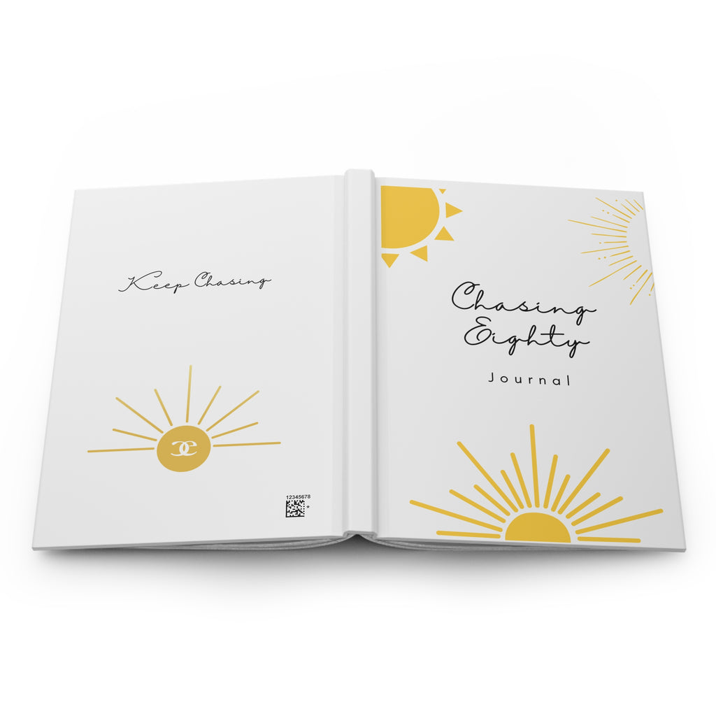Chasing Eighty Journal — Hardcover Notebook