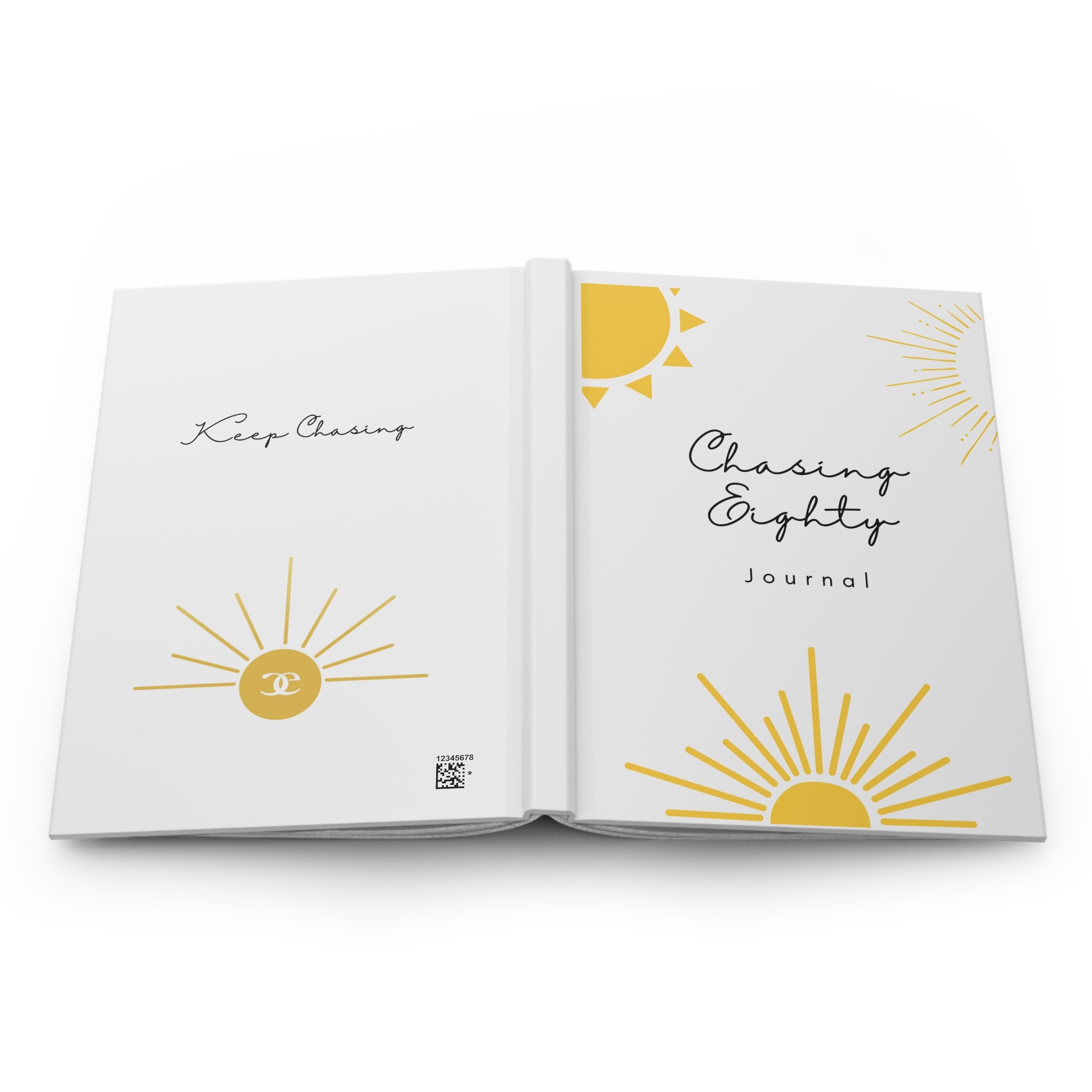 Chasing Eighty Journal — Hardcover Notebook