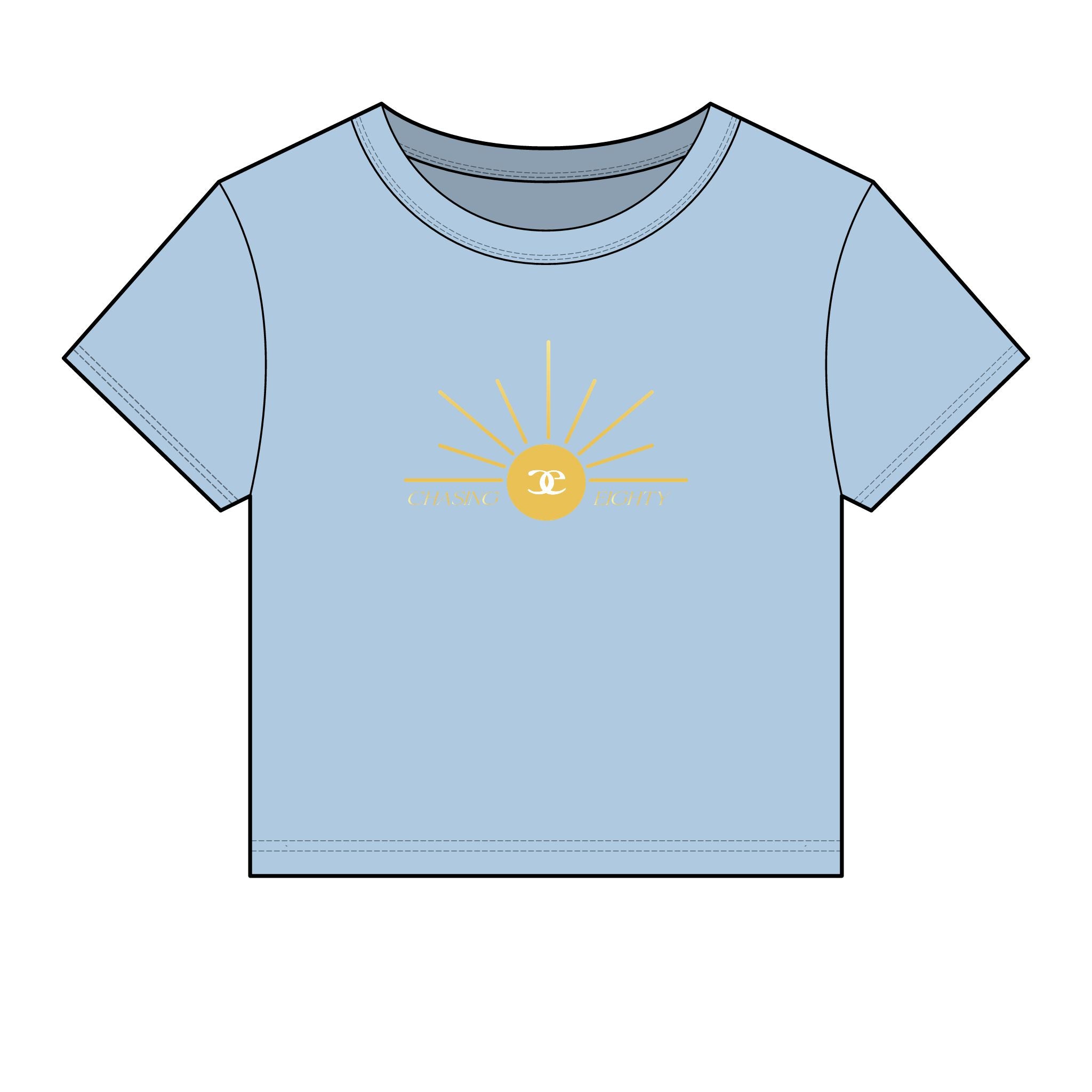 Sunrise Logo Baby Tee